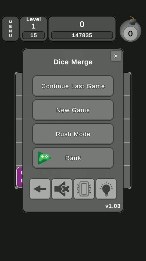 Dice Merge gameplay screenshot 1 of 7