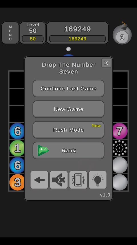 Drop 7 gameplay screenshot 1 of 4