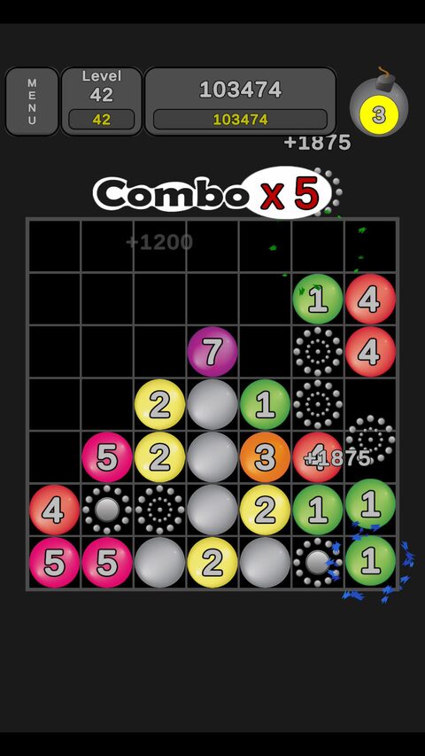 Drop 7 gameplay screenshot 2 of 4