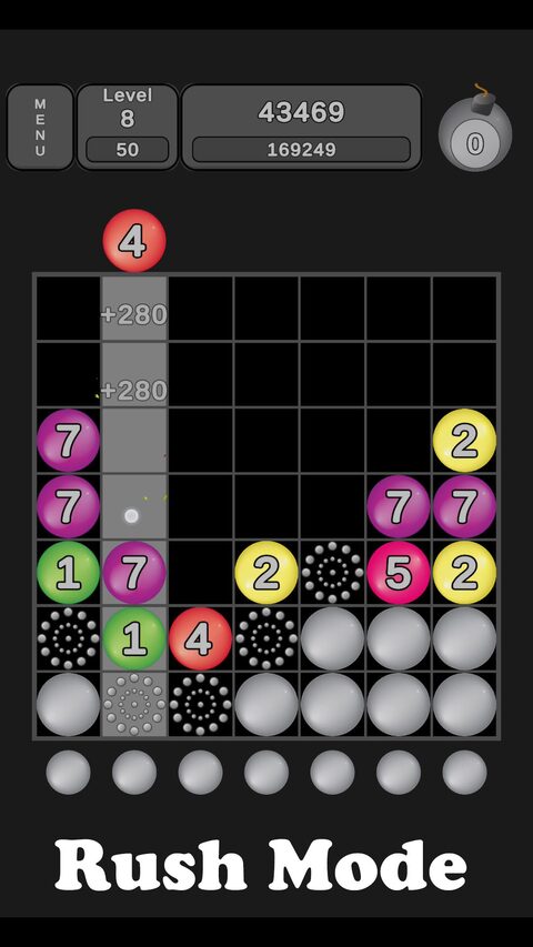 Drop 7 gameplay screenshot 4 of 4