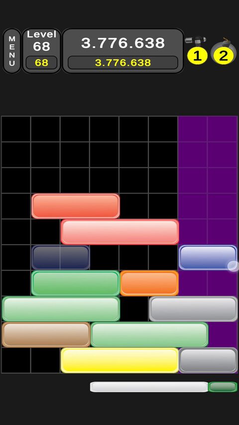 Slide Block Puzzle gameplay screenshot 3 of 8