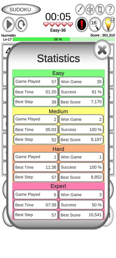 Sudoku 123 gameplay screenshot 7 of 8